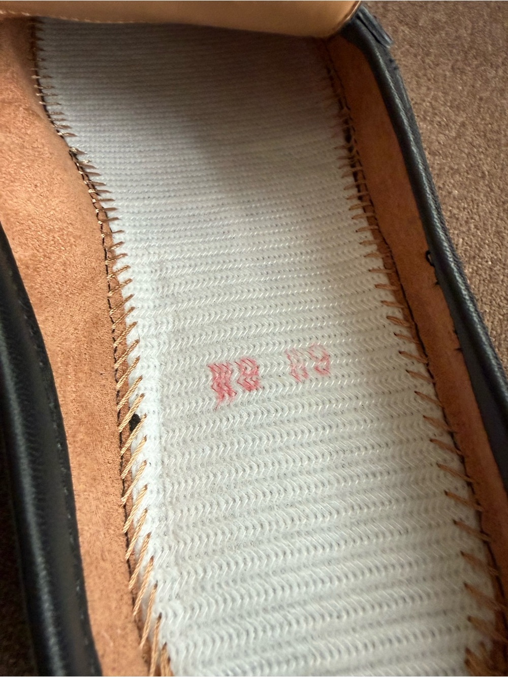 Vionic Black Leather Slip-On Loafers with White Sole - Picture 6 of 6